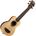 UKELELE LAG TIKI UKU BABY SOPRANO ELECTRO-ACUSTICO Slim Arch Back