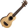 UKELELE LAG TIKI UKU BABY SOPRANO ELECTRO-ACUSTICO Slim Arch Back