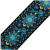 Correa Levy's Hootenanny Series Poly Jacquard 2" - Floral