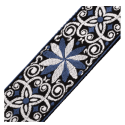 Correa Levy's Hootenanny Series Poly Jacquard 2" - Floral