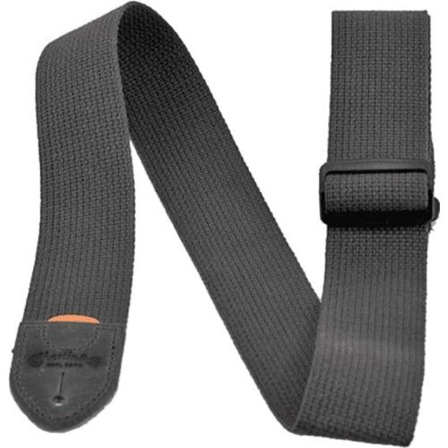 CORREA GUIT/BAJO ALGODÓN CON PORTA-PÚAS - NEGRO