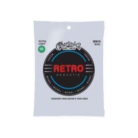JUEGO ACÚSTICA RETRO MONEL EXTRA LIGHT .010