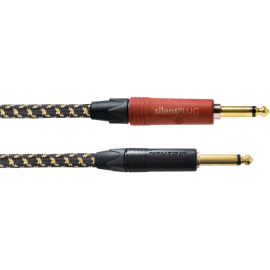 Cable de guitarra jack Silent tweed 25th anniv. 3m
