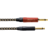 Cable de guitarra jack Silent tweed 25th anniv. 3m