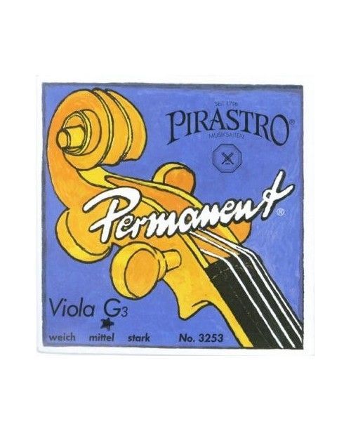 Cuerda Viola Pirastro Permanent SOL 3253 Acero-Plata