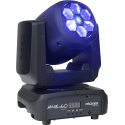 Luz LED WASH 6 x 15W RGBW + láser verde 200mw