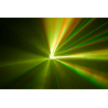 Luz LED WASH 6 x 15W RGBW + láser verde 200mw