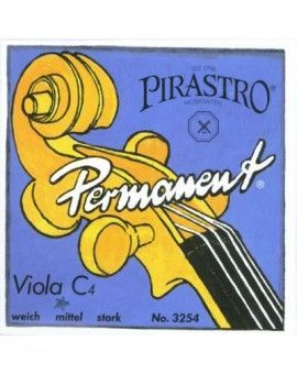 Cuerda Viola Pirastro Permanent DO 3254Acero-Tungsteno-Plata