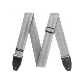 CORREA GUIT/ BAJO DELUXE SEATBELT - GRIS