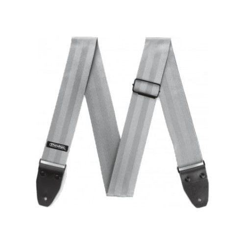 CORREA GUIT/ BAJO DELUXE SEATBELT - GRIS