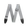 CORREA GUIT/ BAJO DELUXE SEATBELT - GRIS