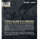 JUEGO BAJO ELÉCTRICO 5St. LAB TRIVIUM HYBRID HEAVY 45-130