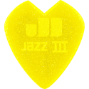 PACK DE 6 UNIDADES JAZZ III KIRK HAMMET - YELLOW GLITTER
