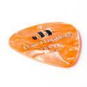 PACK 12 PÚAS GENUINE CELLULOID NARANJA PERLADO - HEAVY