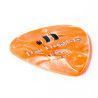 PACK 12 PÚAS GENUINE CELLULOID NARANJA PERLADO - HEAVY