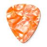 PACK 12 PÚAS GENUINE CELLULOID NARANJA PERLADO - HEAVY
