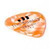 PACK 12 PÚAS GENUINE CELLULOID NARANJA PERLADO - MEDIUM