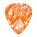 PACK 12 PÚAS GENUINE CELLULOID NARANJA PERLADO - MEDIUM