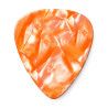 PACK 12 PÚAS GENUINE CELLULOID NARANJA PERLADO - MEDIUM