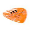 PACK 12 PÚAS GENUINE CELLULOID NARANJA PERLADO - THIN