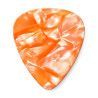 PACK 12 PÚAS GENUINE CELLULOID NARANJA PERLADO - THIN