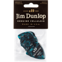 PACK 12 PÚAS GENUINE CELLULOID TURQUESA PERLADO - HEAVY