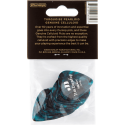 PACK 12 PÚAS GENUINE CELLULOID TURQUESA PERLADO - HEAVY