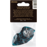 PACK 12 PÚAS GENUINE CELLULOID TURQUESA PERLADO - HEAVY