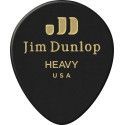 PACK 12 PÚAS GENUINE CELLULOID TEARDROP NEGRA - HEAVY