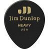 PACK 12 PÚAS GENUINE CELLULOID TEARDROP NEGRA - HEAVY