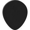 PACK 12 PÚAS GENUINE CELLULOID TEARDROP NEGRA - HEAVY