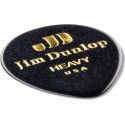 PACK 12 PÚAS GENUINE CELLULOID TEARDROP NEGRA - HEAVY