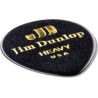 PACK 12 PÚAS GENUINE CELLULOID TEARDROP NEGRA - HEAVY