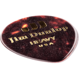 PACK 12 PÚAS GENUINE CELLULOID TEARDROP SHELL - HEAVY