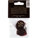 PACK 12 PÚAS GENUINE CELLULOID TEARDROP SHELL - HEAVY