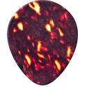 PACK 12 PÚAS GENUINE CELLULOID (Teardrop) - MEDIUM