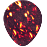 PACK 12 PÚAS GENUINE CELLULOID (Teardrop) - MEDIUM