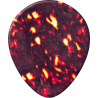 PACK 12 PÚAS GENUINE CELLULOID TEARDROP SHELL - THIN