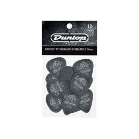 PACK DE 12 UNIDADES TORTEX / STD PITCH BLACK - 0,50MM
