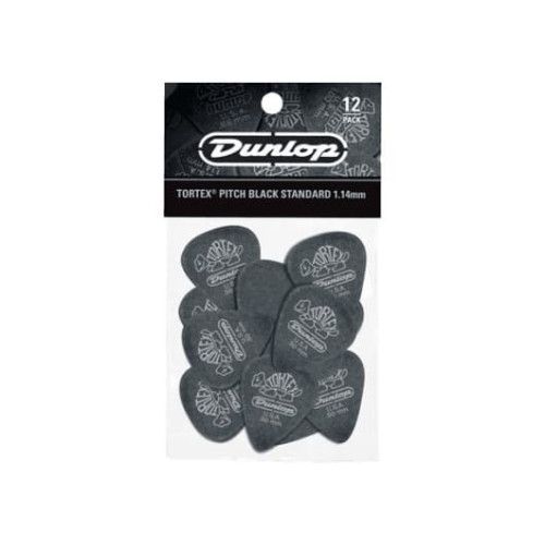 PACK DE 12 UNIDADES TORTEX / STD PITCH BLACK - 0,50MM