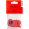 PACK 12 PÚAS TORTEX FLOW  -  0,50MM