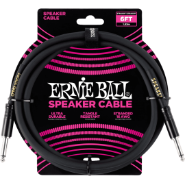 CABLE EB ALTAVOZ JACK-JACK SS 1,83 m - Negro