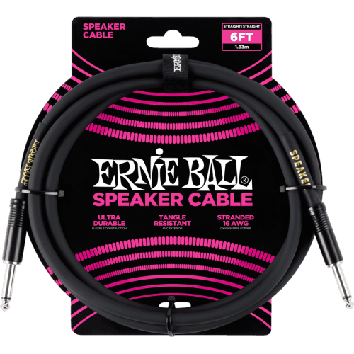 CABLE EB ALTAVOZ JACK-JACK SS 1,83 m - Negro