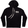 SUDADERA ERNIE BALL EAGLE FLEECE NEGRA - 2XL