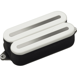 PASTILLA HUMBUCKER FLUENCE MODERN OPEN CORE ALNICO RAILS - BLANCA / BLACK NICKEL