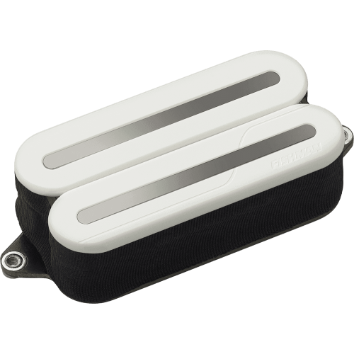 PASTILLA HUMBUCKER FLUENCE MODERN OPEN CORE ALNICO RAILS - BLANCA / BLACK NICKEL