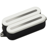 PASTILLA HUMBUCKER FLUENCE MODERN OPEN CORE ALNICO RAILS - BLANCA / BLACK NICKEL