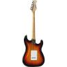 Guitarra eléctrica Eko Starter ST300 tipo Strat - Sunburst (zurdos)