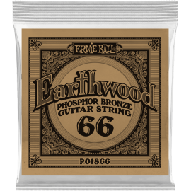CUERDA ACÚSTICA EARTHWOOD PHOSPHOR/BZ .066