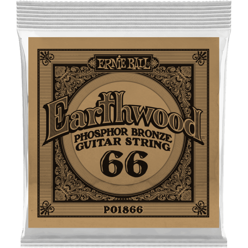 CUERDA ACÚSTICA EARTHWOOD PHOSPHOR/BZ .066